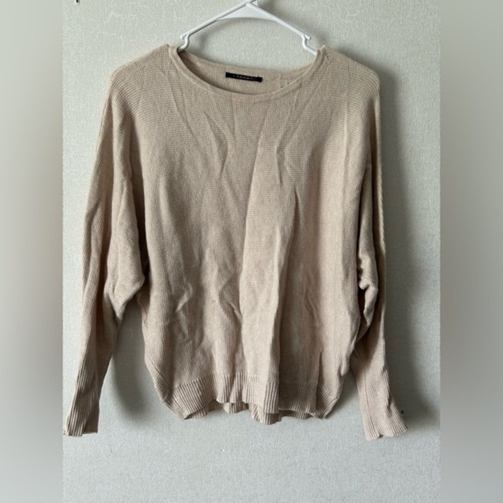 T Tahari | Light Beige Women's Sweater | Size Medium
